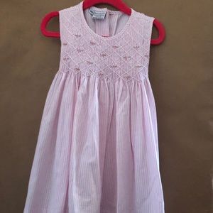 Sweet Dreams Smocked Sleeveless Dress 18M NWOT